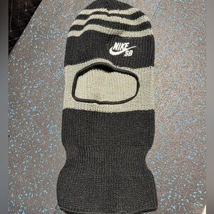 Nike SB Black and Gray Knit Balaclava